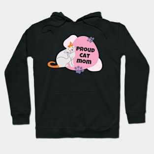 Proud Cat Mom Hoodie